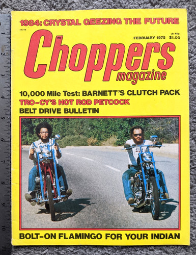 1975 feb chopper motorcycle - feb,