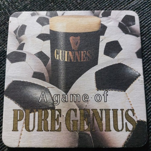 Guinness beer mat cat - cat, no