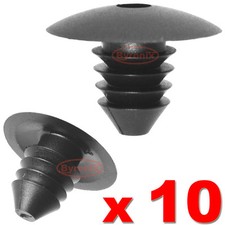 VW MK2 GOLF BOOT TRIM CARPET PANEL CLIPS BUNG INTERIOR REAR X 10