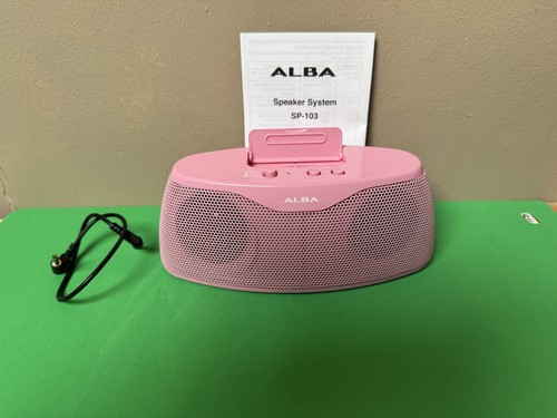 Portable speaker pink mp3 - portable,