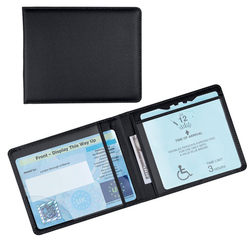 Genuine leather disabled blue - genuine,