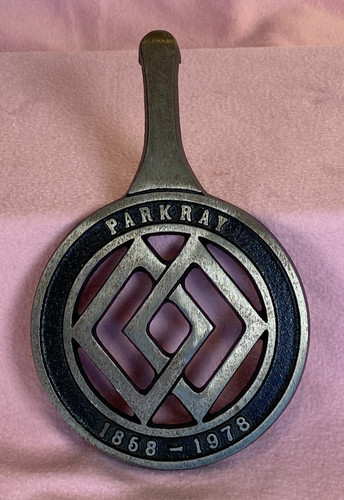 Vintage cast iron trivet - iron, by