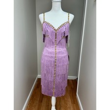 Mandalay Purple Fringe Womens