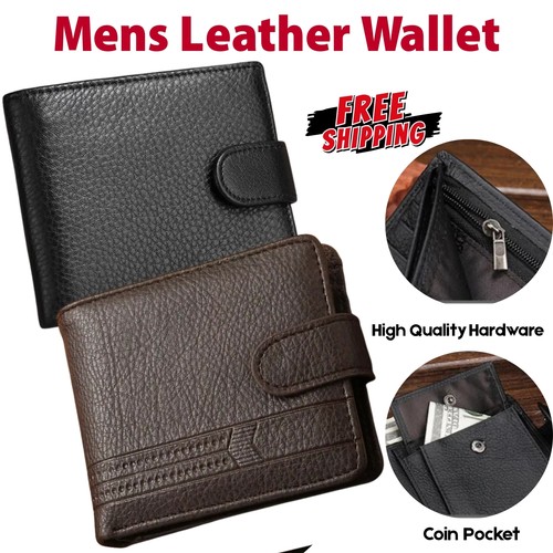 Mens rfid blocking genuine - rfid,