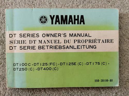Yamaha dt100 dt125fc dt 125e - dt125fc/,