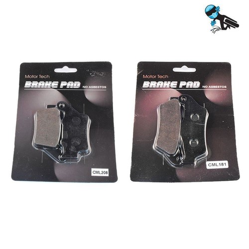 Front rear brake pads - rear,