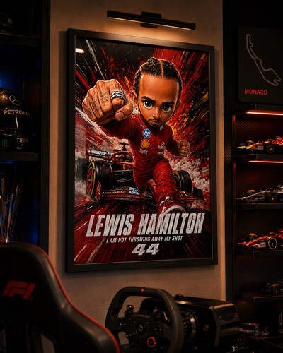 Lewis hamilton caricature - f1,