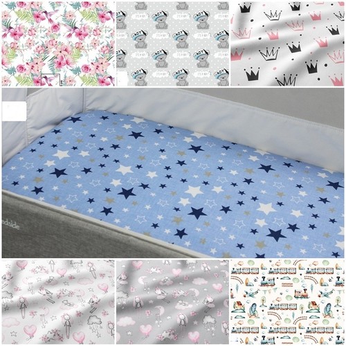 Cot fitted sheet patterned - cot,