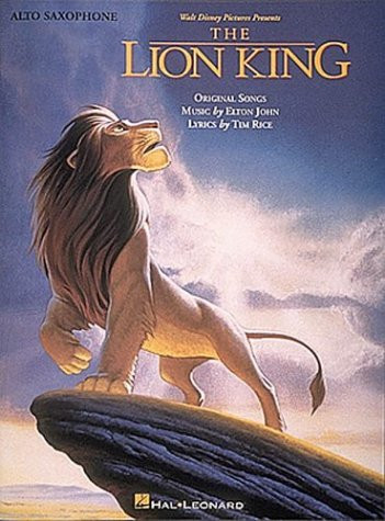 The lion king alto sax - lion, king: