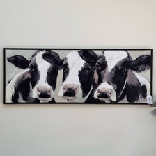 Dairy Dolls - Dairy Cow - Wall Art Print Framed - Adelene Fletcher NEW Present
