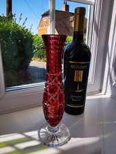 Vintage Czech/Bohemian Red Cut