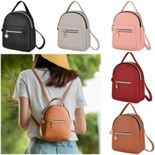 Small Bagpack Mini Backpack PU