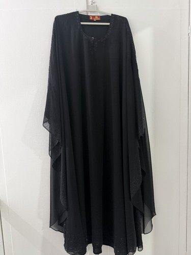 Abaya black butterfly type - abaya,