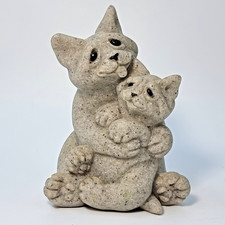 QUARRY CRITTERS CELINE AND CLEO CATS 2001 SECOND NATURE DESIGN LOVELY FIGURINE