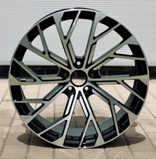 Audi A4 A5 A6 A7 A8 Q5 x4 19” S8 A030 Style Alloy Wheels 8.5J Et35 Black MF