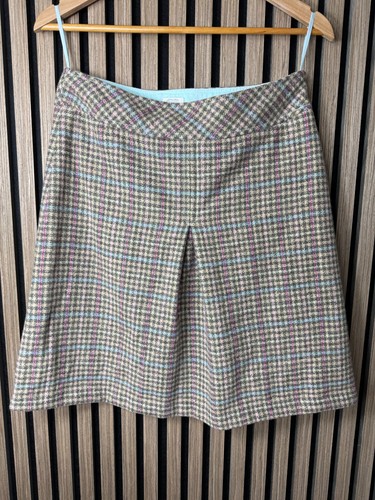Joules flora tweed skirt grey - flora,