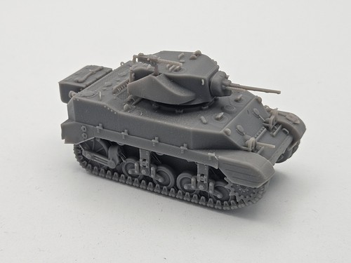 Ww2 m5a1 stuart resin 3d - 1/72,