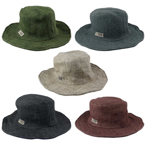 Hemp solid color bendable brim - color,