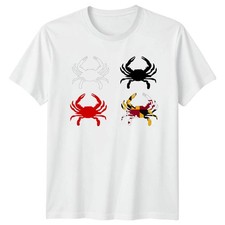 Maryland Flag Crab T-Shirt