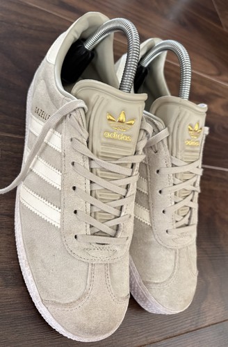 Adidas gazelle beige cream - beige,