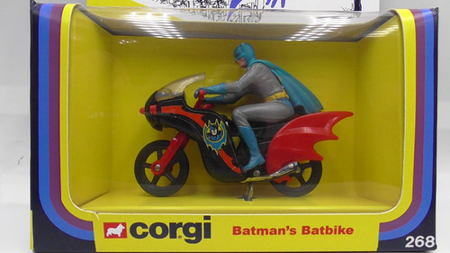 Corgi batbike 268 vintage - corgi,