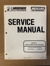 MERCURY MARINER WORKSHOP MANUAL OUTBOARD ENGINE MOTOR 50 4-STROKE 90-828631