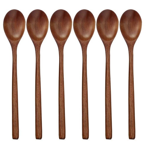 6pcs wooden spoon honey - 1/6pcs,