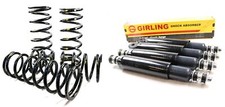 set of Girling Standard Shock Absorbers & RDX Coil Springs Defender 90 1984-1988