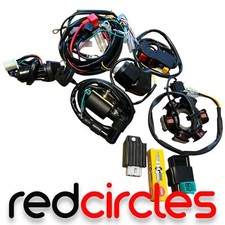 Complete electric start - start, pit