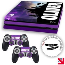 Personalised Name Custom PS4