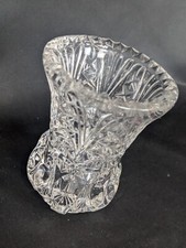 Lead Crystal Posy Bud Vase