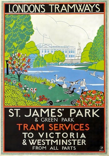 Vintage poster james - poster,