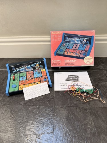 Vintage science fair - science, 30-in-1