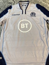 Scotland Rugby 2018/19 Macron Away Shirt. Excellent Condition. Mens Size XL.