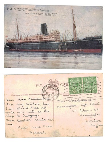 Vintage postcard pando - vintage,