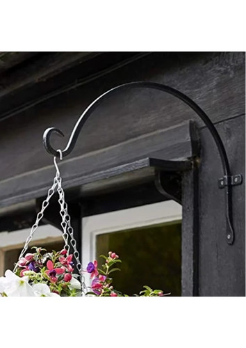 Hanging basket bracket heavy - hanging,
