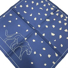 Cartier navy gray scarf - cartier,