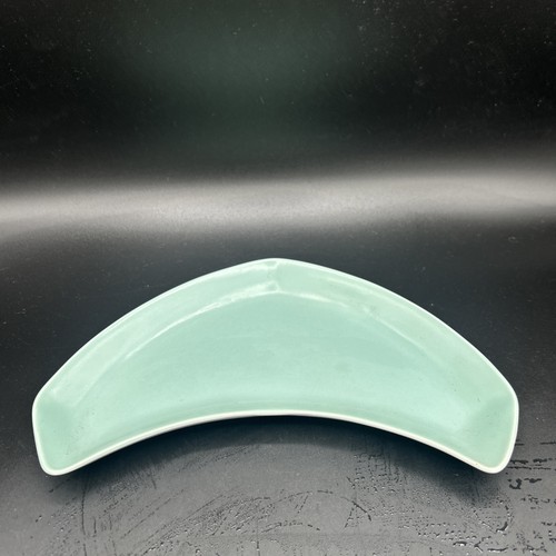 Poole pottery crescent dish - pottery,