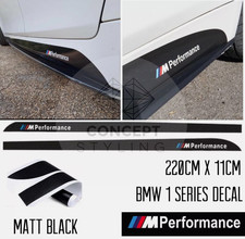 MATT BLACK SIDE STICKER SKIRT