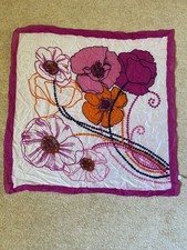 Vintage 70s Pink Orange Poppy