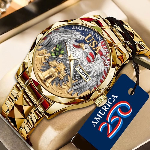 America250 alloy luxury quartz - america250,