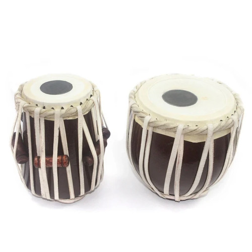 Wooden tabla set classical - tabla,