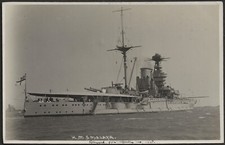 HMS MALAYA. GENUINE PC. ROYAL