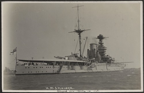 Hms malaya genuine royal - hms, malaya.
