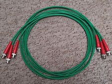 3x 1.4m high grade broadcast 3G Argosy Image 360 COAX cable 75ohm BNC HD sdi 