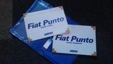Handbook pack for Fiat Punto