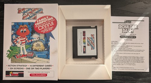 Boulder dash colecovision - boulder,