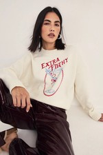 Nastygal Ecru Christmas Jumper