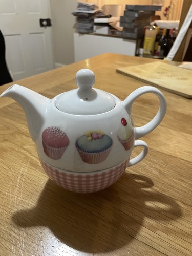 Teacup and cup - cup, set,