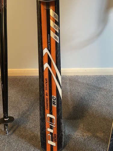 Volkl p40 skis with - skis, salomon